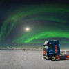 eActros 600 erreicht Nordkap bei klirrender Kälte