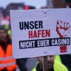 HHLA: Hafenarbeiter protestieren lautstark gegen MSC-Deal 
