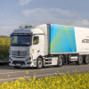 Erste Testfahrt mit dem neuen Mercedes-Benz eActros 400