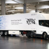 Erste Testfahrt im Tesla Semi für Europa
