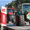 Traktor-Blockade polnischer Bauern bei Frankfurt (Oder) - Verkehr behindert 