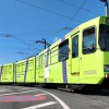 Pakettransport per Straßenbahn in Frankfurt erfolgreich