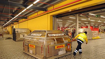 Das neue DHL-Drehkreuz in Leipzig/Halle