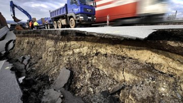 Der Erdrutsch an der A 3