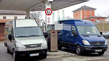 Test: MB Sprinter NGT vs. Iveco Daily CNG