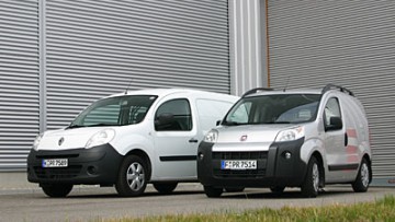 Vergleichstest Renault Kangoo/Fiat Fiorino