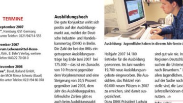 Ausbildungshoch
