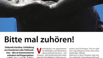 Bitte mal zuhören!
