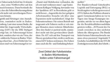  Fahrer verzweifelt gesucht