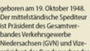 Brauchen die Spediteure   das Geld nicht?