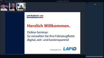 Online-Seminar: So verwalten Sie Ihre Fahrzeugflotte digital, zeit- und kostensparend
