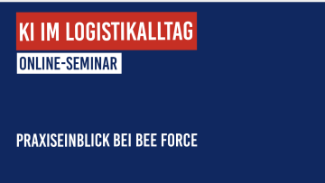 Online-Seminar: Mit KI die Zukunft des Transports gestalten