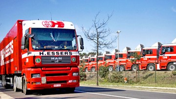 H. Essers rüstet Auflieger mit Tracern aus