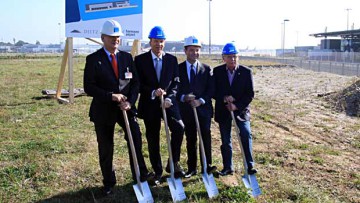 Flughafen Hannover: Spatenstich für das neue Luftfracht-Terminal