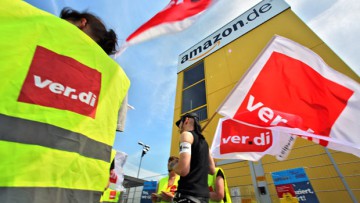 Amazon-Beschäftigte drohen mit Streik im Advent