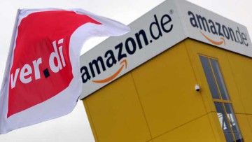 Verdi testet neue Streiktaktik gegen Amazon