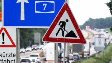 Am Wochenende Vollsperrung auf der A7