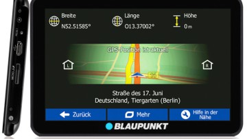 Neue Navis von Blaupunkt setzen auf Statistik