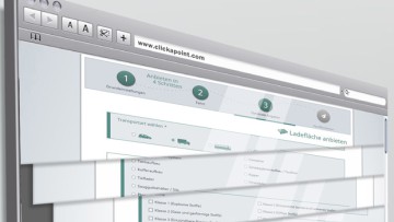 Frachtenbörsen: ClickApoint.com mit neuen Funktionen