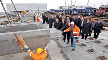 Cargobeamer baut Pilotanlage in Wolfsburg