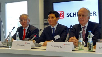 DB Schenker startet Containerzug von Deutschland nach China