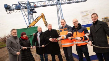 Contargo beginnt Terminalbau in Voerde-Emmelsum