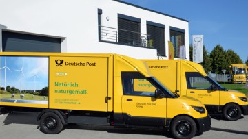 Paketzustellung mit Elektrofahrzeugen