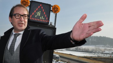 Dobrindt: A8 ist ein Erfolgsmodell für ÖPP