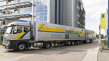 Edeka Südbayern setzt Lang-LKW ein