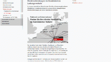 Interaktive Karten für den Schienengüterverkehr