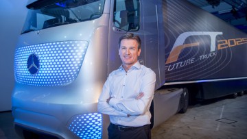 Daimler präsentiert Design des Future Trucks