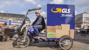 GLS-Lastenräder fahren jetzt auch in Darmstadt