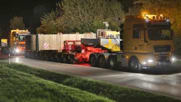 Hohe Zahl an Schwertransporten in Brandenburg