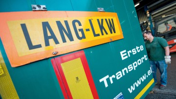 Lang-Lkw sorgen für Zoff in der Bundesregierung