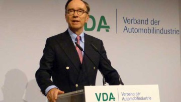 VDA-Präsident Wissmann glaubt nicht an Bundesfernstraßengesellschaft