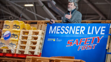 Am Rande: Messner auf der Transport Logistic