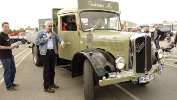 LKW-Veteranen touren rund um Brilon