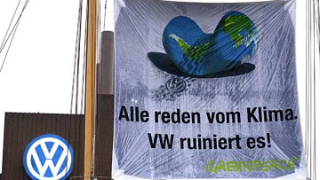 VW-Spitze sagt Treffen mit Greenpeace ab