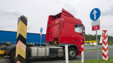 Polnische Lkw können nicht nach Russland