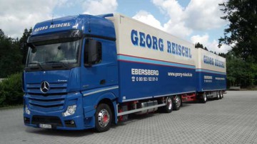 Lang-LKW: Spedition Georg Reischl spart 29 Prozent Diesel 