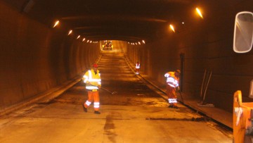 Behinderungen während Sanierung des Rendsburger Kanaltunnels