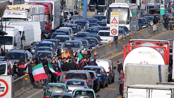 Italien sagt Streik im Straßentransport ab