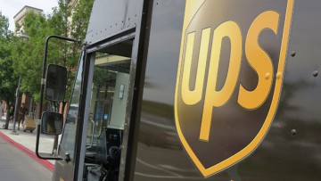 Warnstreik in UPS-Depot