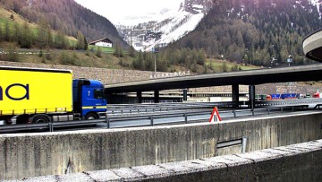 Fahrverbot für überbreite LKW auf der Brennerautobahn