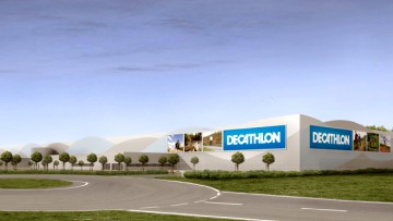 Decathlon baut Logistikzentrum in Schwetzingen