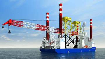 RWE nimmt erstes Windpark-Montageschiff in Dienst