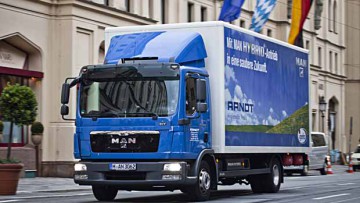 MAN testet Hybrid-LKW im Alltag