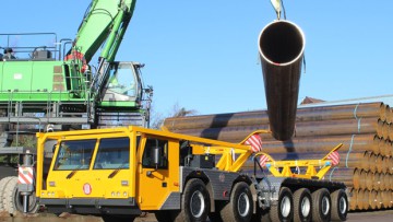 Tatra baut sechs-achsigen Rohrträger