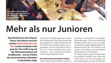Mehr als nur Junioren