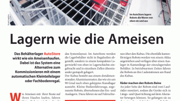 Lagern wie die Ameisen